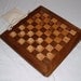 CHECKER/CHESS BOARD with storage bag