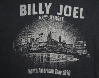 Original BILLY JOEL vintage 1978 tour TSHIRT