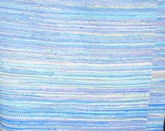 Large handwoven rag rug , Vintage look 9'x 5' custom colour, MADE TO ORDER