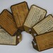 Sweet 100 yr. Old -Vintage Brass Tags for Steampunk, Collage,Scrapbooking-Set of 6