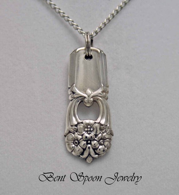 Spoon Jewelry Spoon NECKLACE Pendant Silverware Jewelry