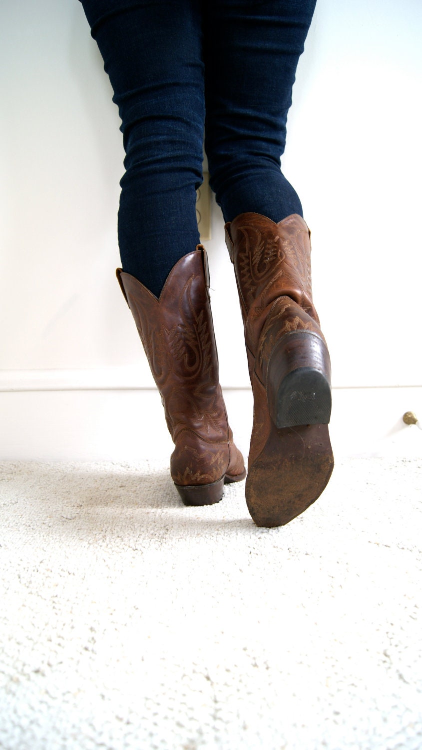 womens vintage style cowboy boots