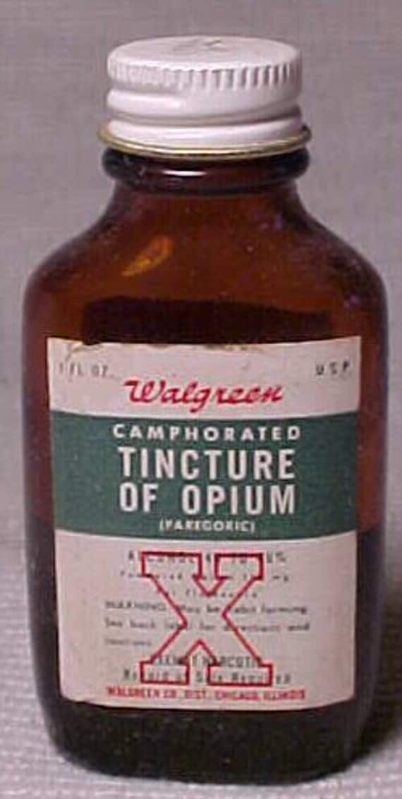 c1950s Walgreen Camphorated Tincture of Opium Walgreen Co.