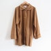 light brown soft detective coat