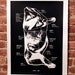 Beef Chart Silkscreen Poster Black