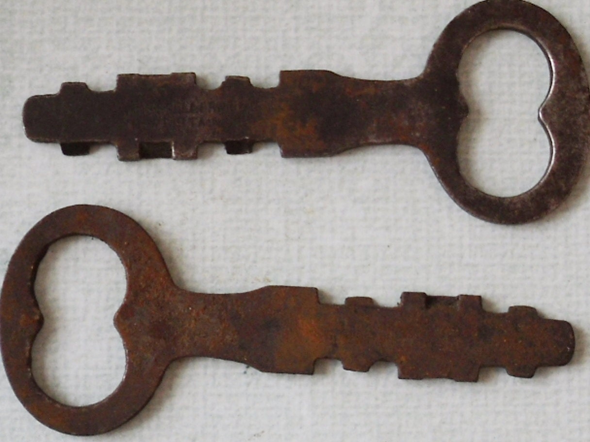 Antique Lock And Keys Russell & Erwin MFG Co