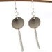 Dime Earrings (Coin Jewelry, Silver Tassel Earrings)