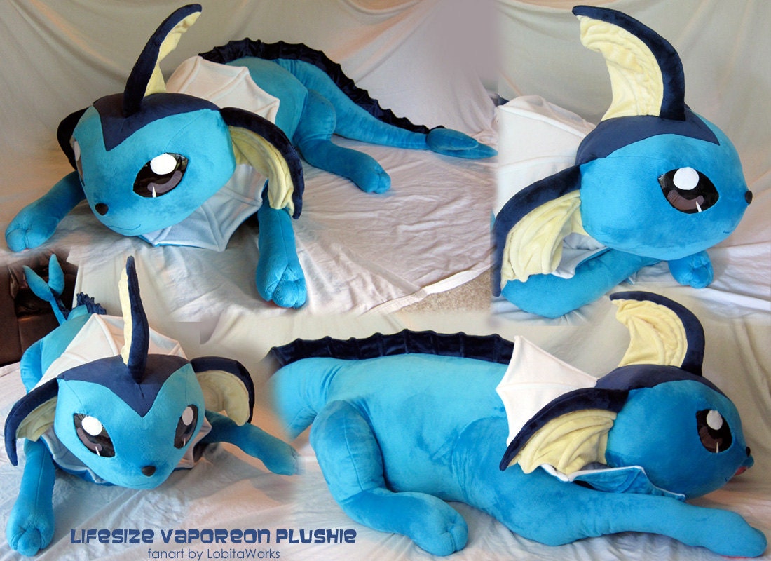 pokemon life size plush