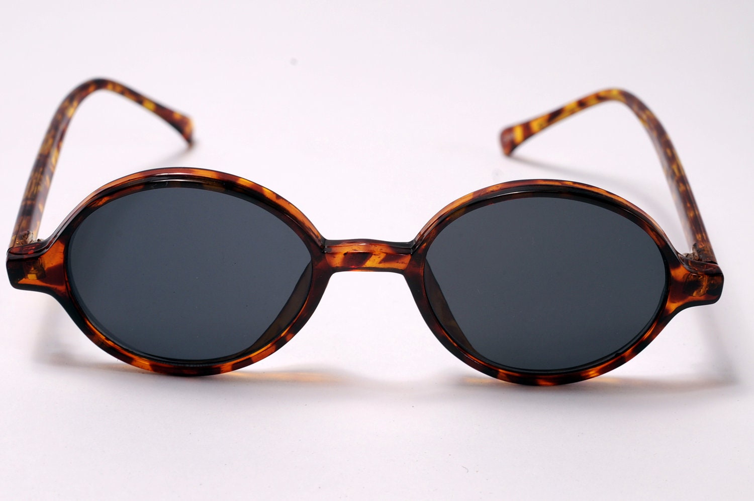 Light Brown Round Sunglasses Victorian