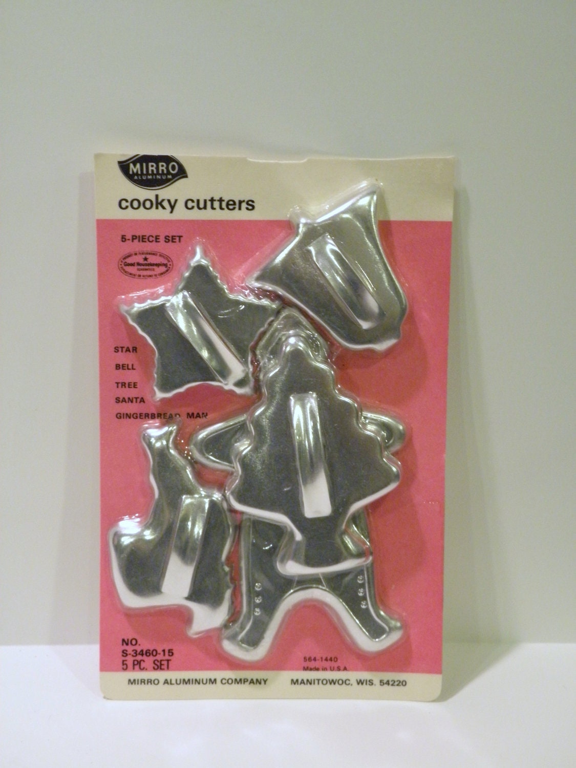 Vintage Cookie Cutters Mirro Aluminum Cookie Cutters