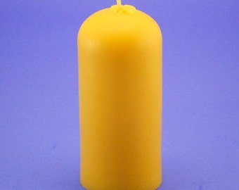 6 Inch Handmade Beeswax Candle, 2.6 x 6 Beeswax Pillar, Pure Bees Wax Candle, Bees Wax Candle Pillar, Honey Bee Candle, Epic Beeswax Candle