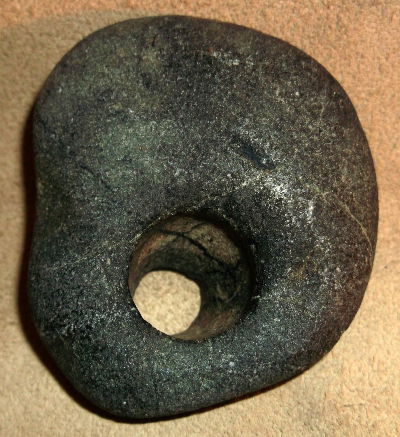 Very Rare Ancient Indian Artifact Fire Starting Stone Nice