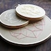 Geometrics Set of 3 Hand Embroideries