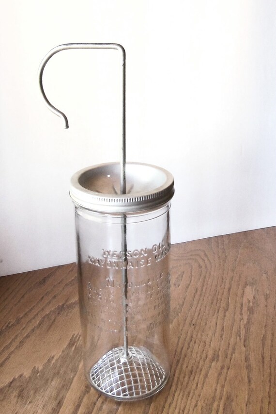 Vintage Kitchen Wesson Oil Mayonnaise Maker 1950s Advertising