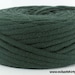 Recycled T-Shirt Yarn Pine Green 49 Yards Super Bulky Rug Yarn