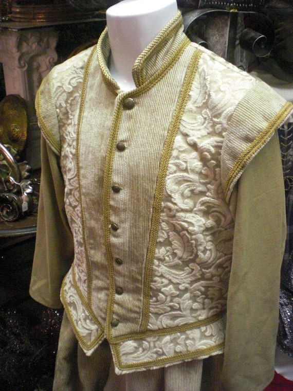 Men's Tudor Renaissance Doublet and Pants Medium