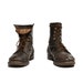 Vintage Red Wing Boots Dark Brown Leather Union Stamped Insoles Factory 99 for a Men's Size 10 E