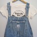 vintage lee denim dungarees overalls shorts women'sl RESERVED 4 auralizzybuchanan