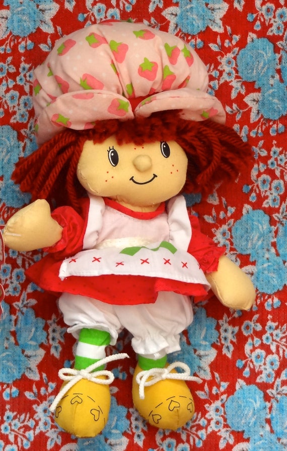 strawberry shortcake doll plush