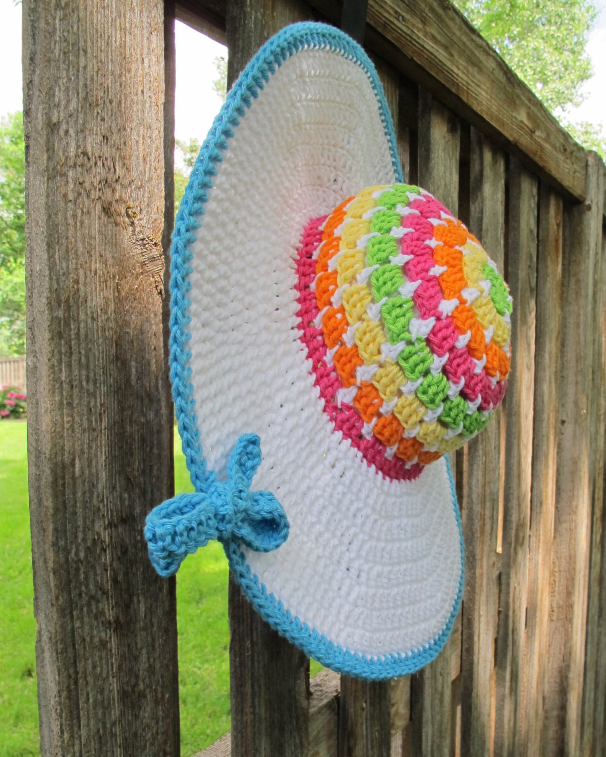 CROCHET PATTERN Life's a Beach Hat crochet sun hat