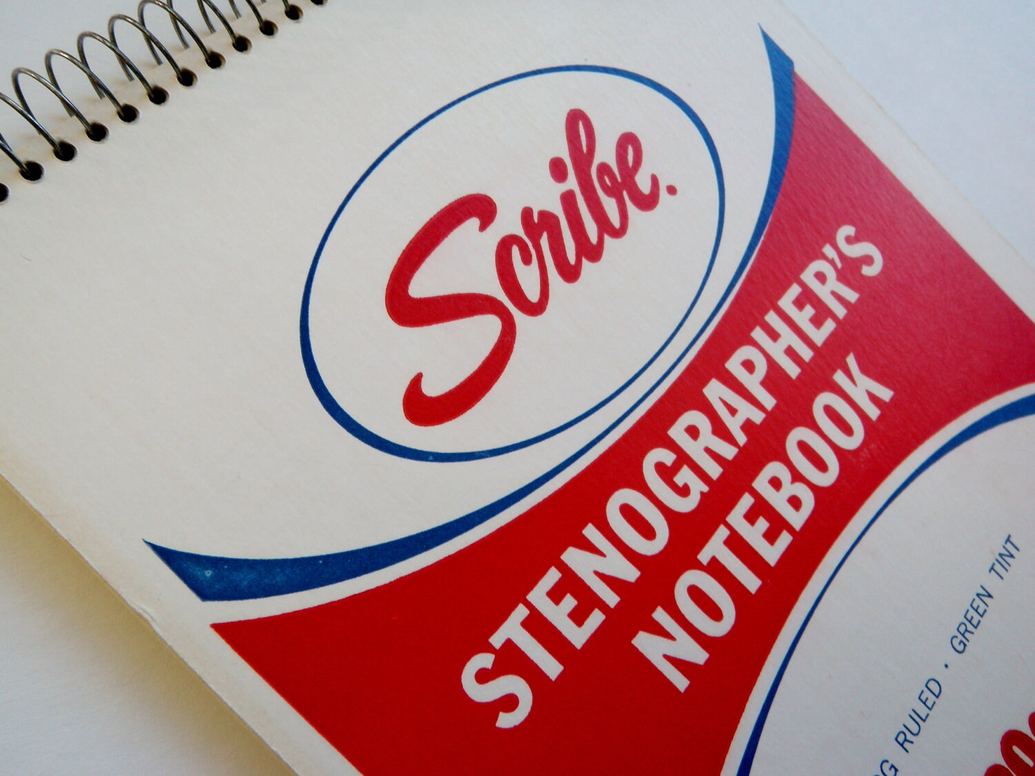 Vintage Stenographer's Notebook Pad Scribe Gregg Shorthand