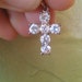 sterling silver cross pendant (free shipping)