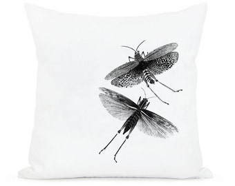Grasshoppers, insects - instant Digital Image Download Sheet, Transfer To Pillows ,Burlap Bag, towels, or Print on paper 007