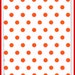 CELLO Bags RED Dots 5 x 8 Cellophane Gift Bag 20 Total