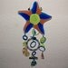 Starfish Recycled Glass Wind Chime
