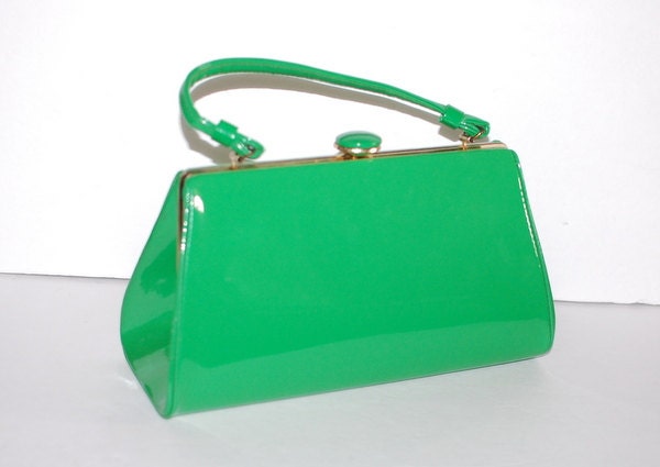 lime green small purse