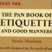 1960s book of Etiquette and Good Manners