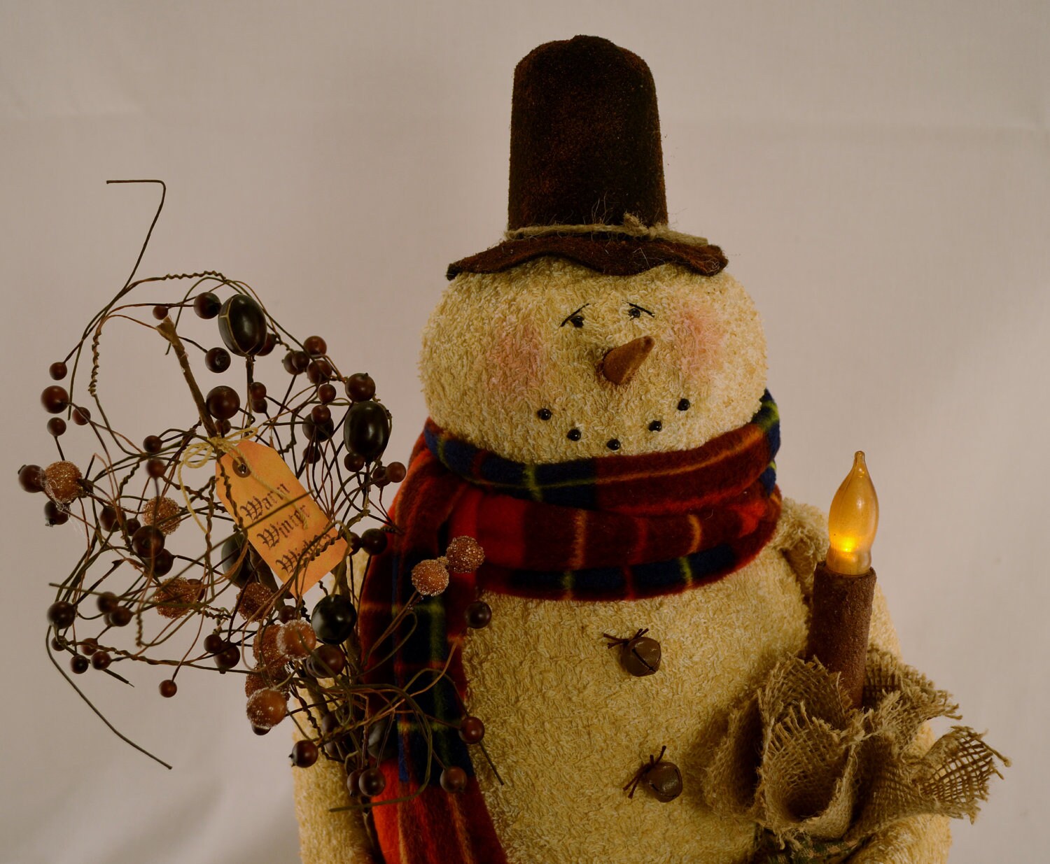 stuffed snowman decorations