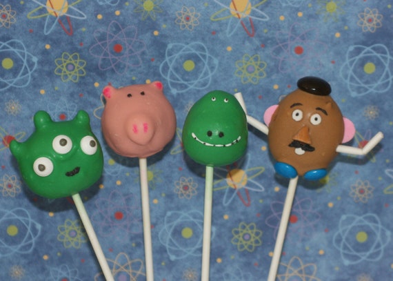Items similar to Toy Story Inspired cake pops on Etsy