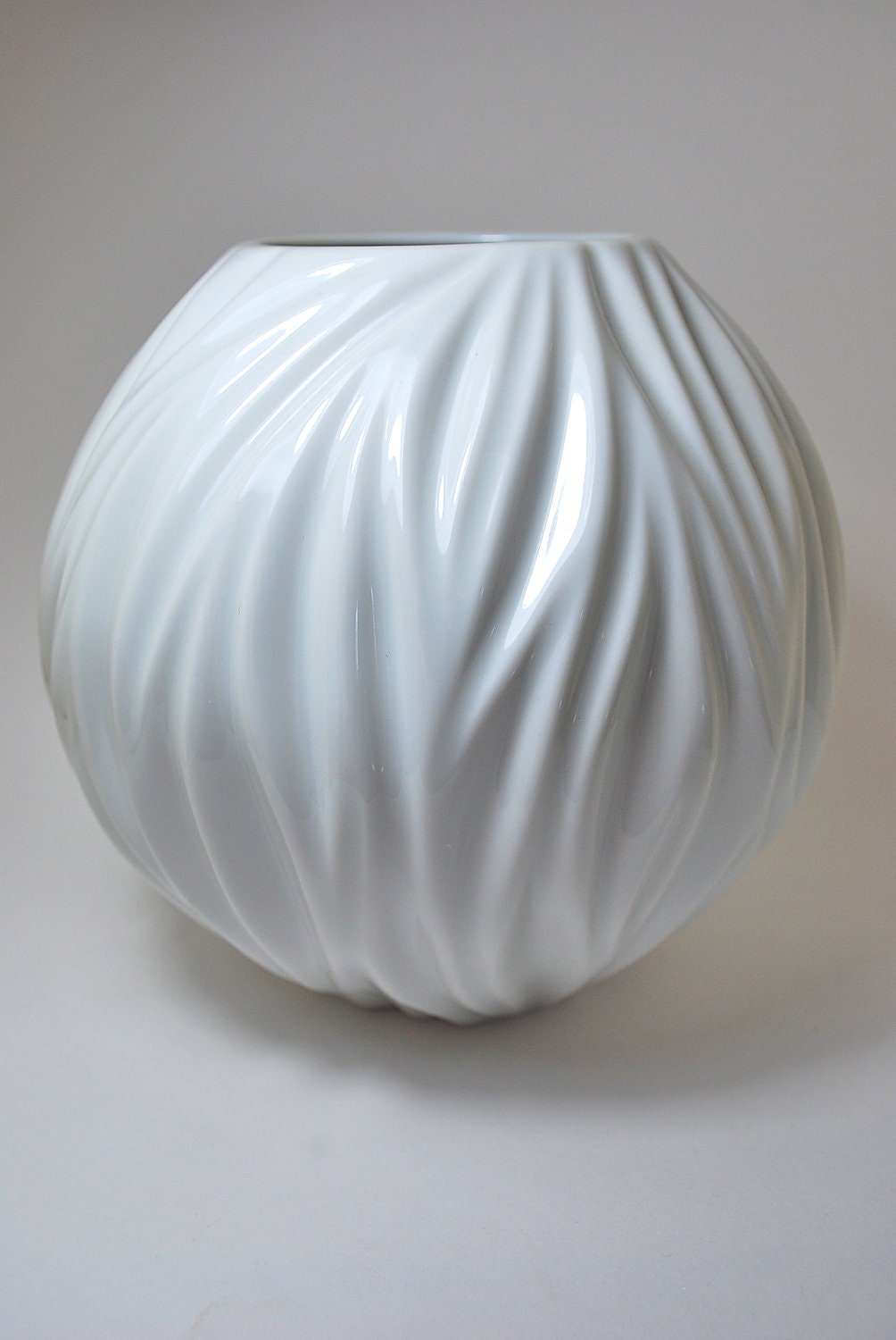 Amazing Modernist Mid Century Glazed Vase Thomas Germany