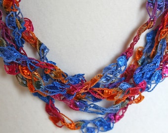 Caribbean - Crocheted Necklace