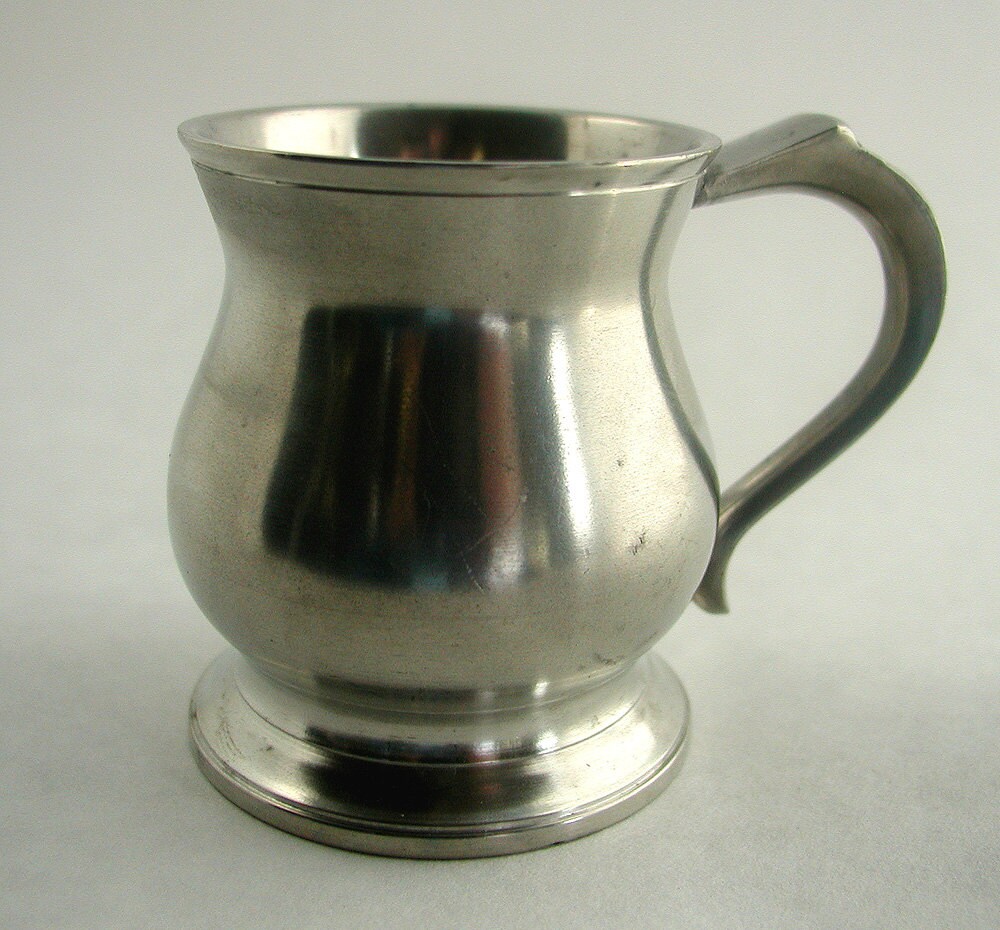Crown and Rose English Fine Pewter 5 oz cup