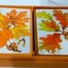 Vintage Game - Bridge Card Decks - Set of 2 - "Autumn Leaves" - Hallmark - NehiandZotz