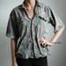 Vintage 90s Army Print Button Up Shirt