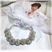 Wedding jewelry,OOAK Victorian French Couture crystal bracelet, Bridal bracelet, bridesmaids bracelet, Bridesmaid jewelry