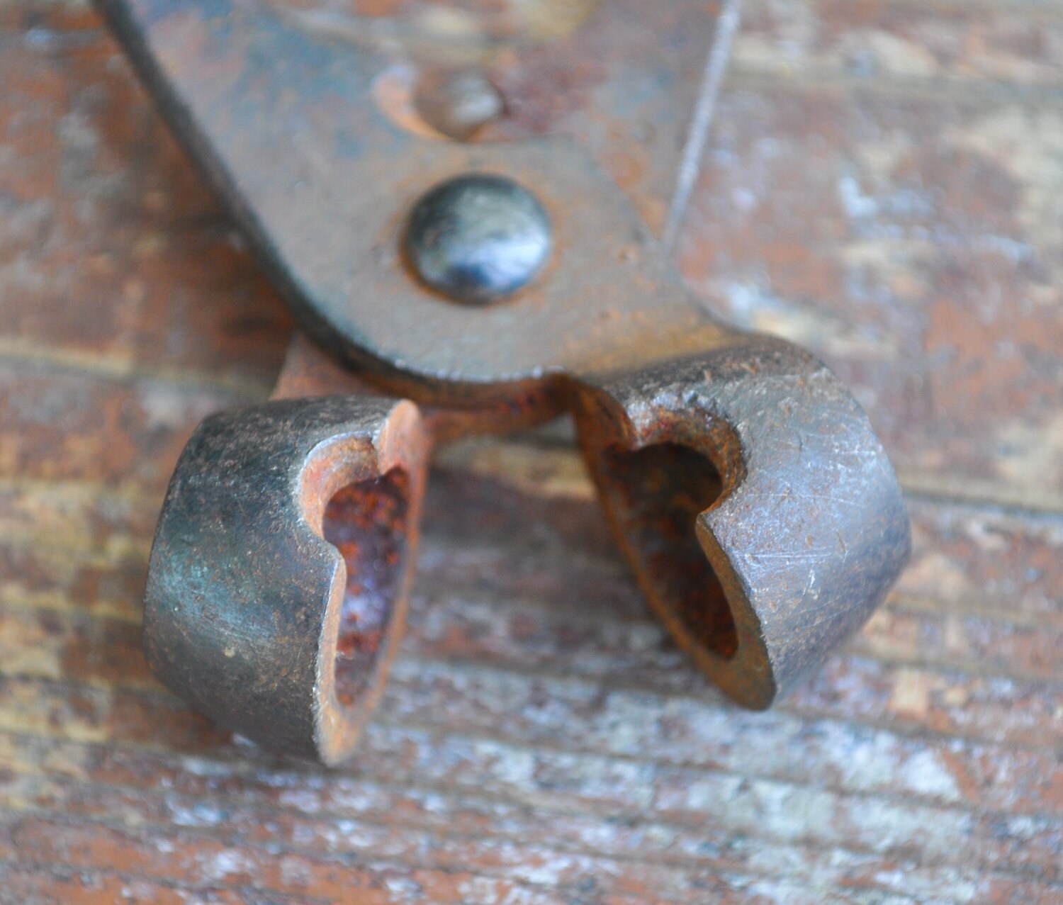 Antique 1800's Bullet mold tool lead ball musket.