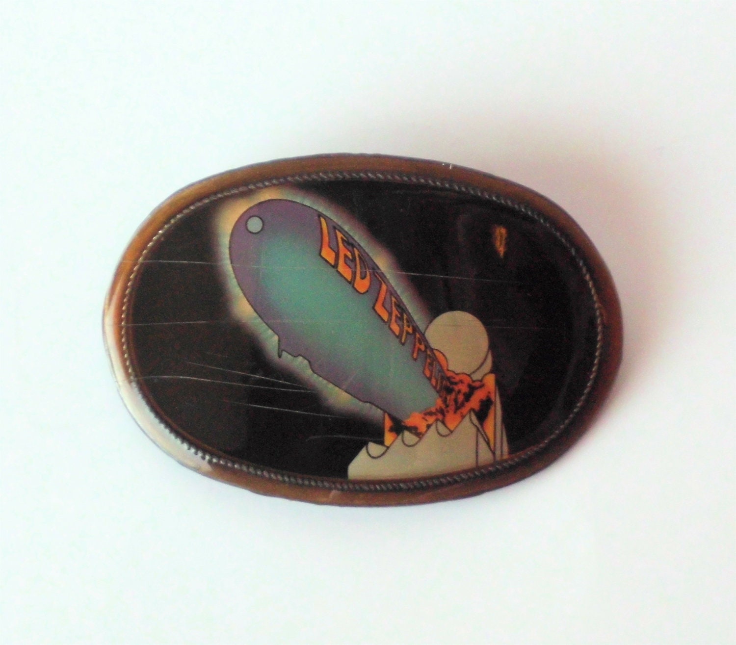 Rare Vintage 1976 Pacifica Led Zeppelin Belt Buckle