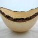 Wooden Bowl, Natural Edge, Lathe Turned