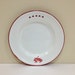 Taipro Enamel Plate White Red Wagon