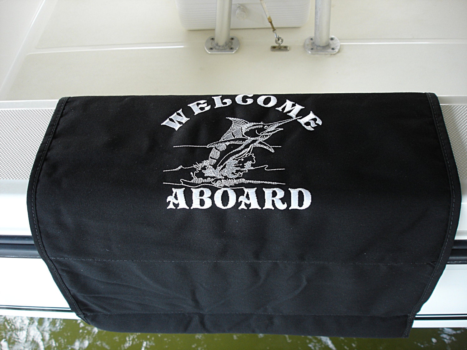 Sunbrella boat mat BOARDING MAT gunnel mat customized