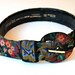 Women's floral belt, needlepoint or tapestry textile by Liz Claiborne