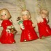 Vintage Japan Christmas Angel Trio figurines