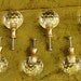Beautiful Faceted Glass Drawer Pulls