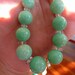 RESERVED Payment 1 of 2 Fine make rock crystal and amonozite or peruvian opal strand 14k clasp Italian