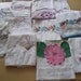 Vintage Pillowcases lot of 11 crochet embroidered hand done cotton