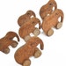 LAST ONE, 1930's wooden elephant toy souvenir, Reading PA, Pennsylavania collectible, from Elizabeth Rosen